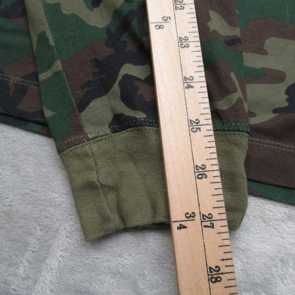Oklahoma‎ Sooners Nike Shirt Mens Medium Green Camo Dri-FIT Long Sleeve NCAA